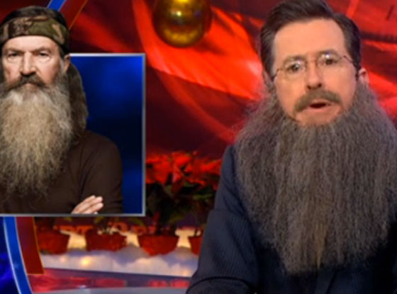 Stephen Colbert, Duck Dynasty Stephen Colbert, Duck Dynasty